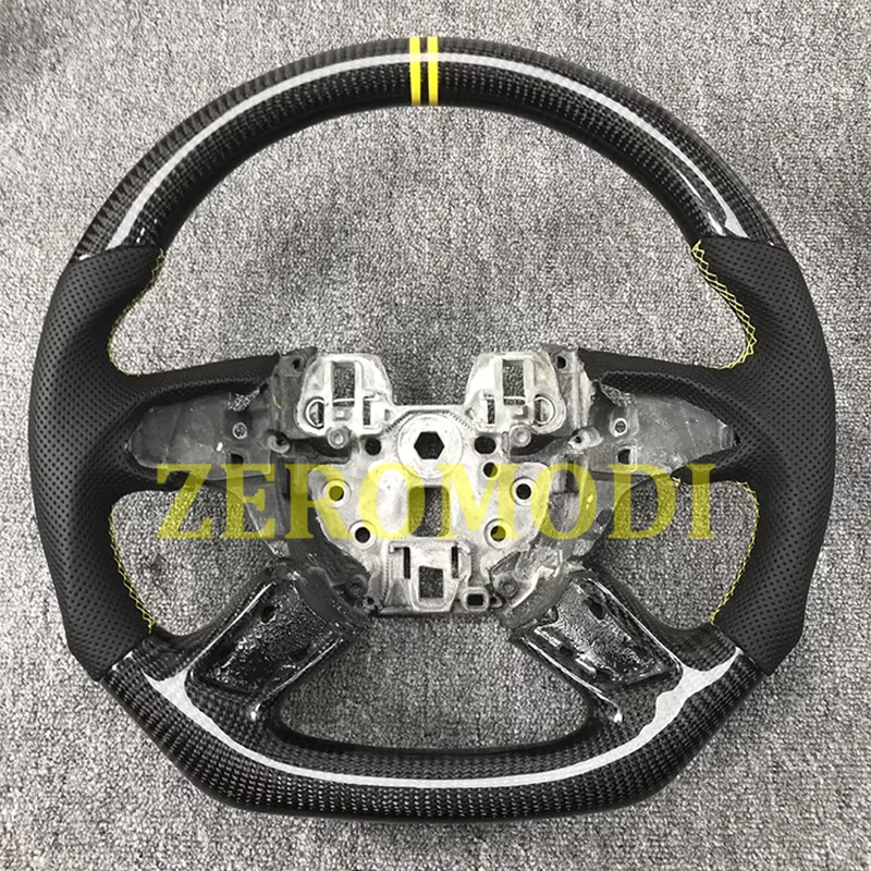 Новый спортивный кожаный руль из углеродного волокна, совместимый с Ford Taurus 2015-2019 2016 2017
Новый спортивный кожаный руль из углеродного волокна, совместимый с Ford Taurus 2015-2019 2016 2017