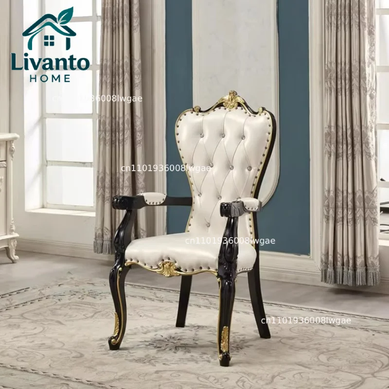 European Light Luxury Chairs Simple Solid Wood Party Unusual Adult Restaurant Chairs Design Comfy Lounge Stoel Home Furniture
European Light Luxury Chairs Simple Solid Wood Party Unusual Adult Restaurant Chairs Design Comfy Lounge Stoel Home Furniture