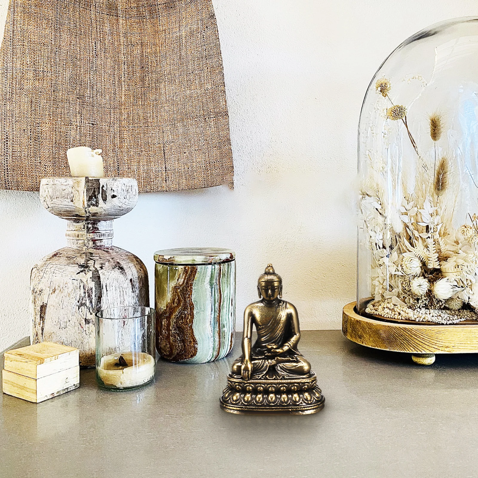 Buddha Decor Retro Figurine Home Decoration Small Brass Buddha Sculpture Brass Figurine Size Smooth Surface Practical
Buddha Decor Retro Figurine Home Decoration Small Brass Buddha Sculpture Brass Figurine Size Smooth Surface Practical