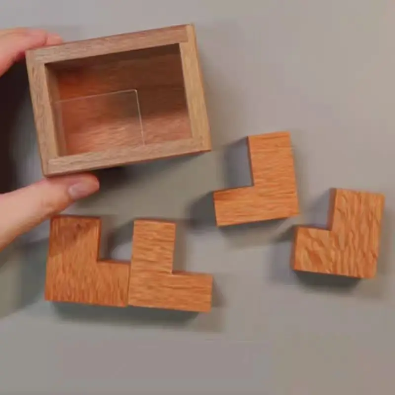 Impossible High Difficulty 4L Puzzle in A Box Wooden Brain Teasers Logic Games IQ Challenge For Adults Teens Creative Ideas
Impossible High Difficulty 4L Puzzle in A Box Wooden Brain Teasers Logic Games IQ Challenge For Adults Teens Creative Ideas