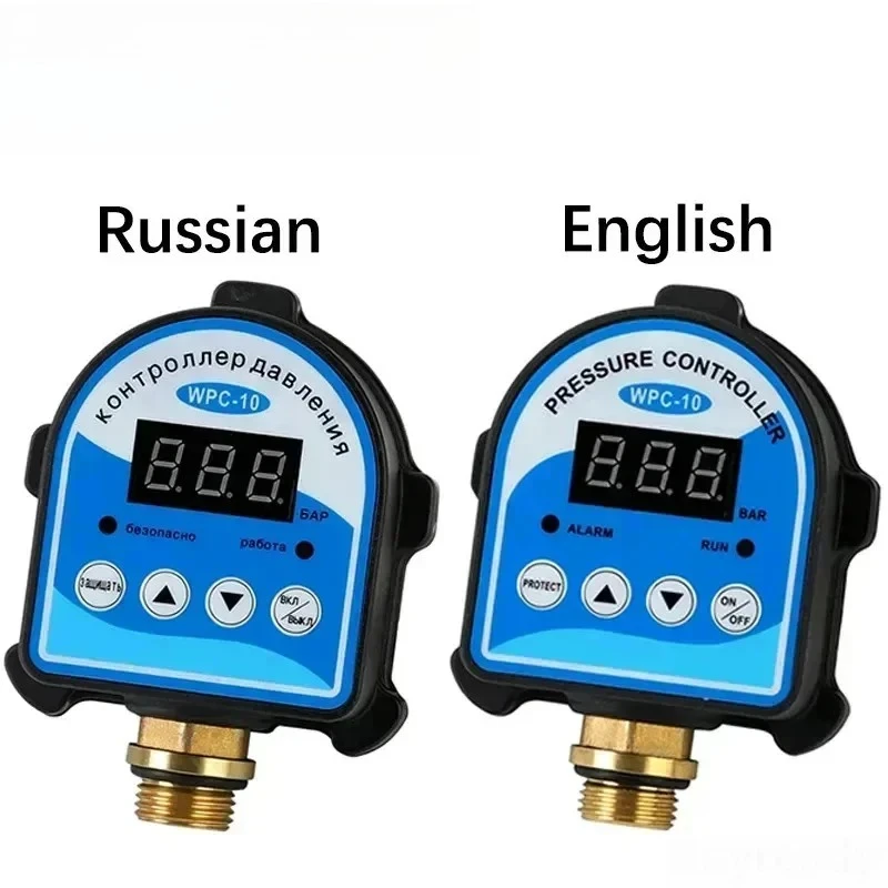 WPC-10 Цифровой регулятор давления 220 В/110 В - автоматический электронный переключатель для масляных/водяных насосов, воздушных компрессоров и вакуума (усилитель) 
WPC-10 Цифровой регулятор давления 220 В/110 В - автоматический электронный переключатель для масляных/водяных насосов, воздушных компрессоров и вакуума (усилитель)