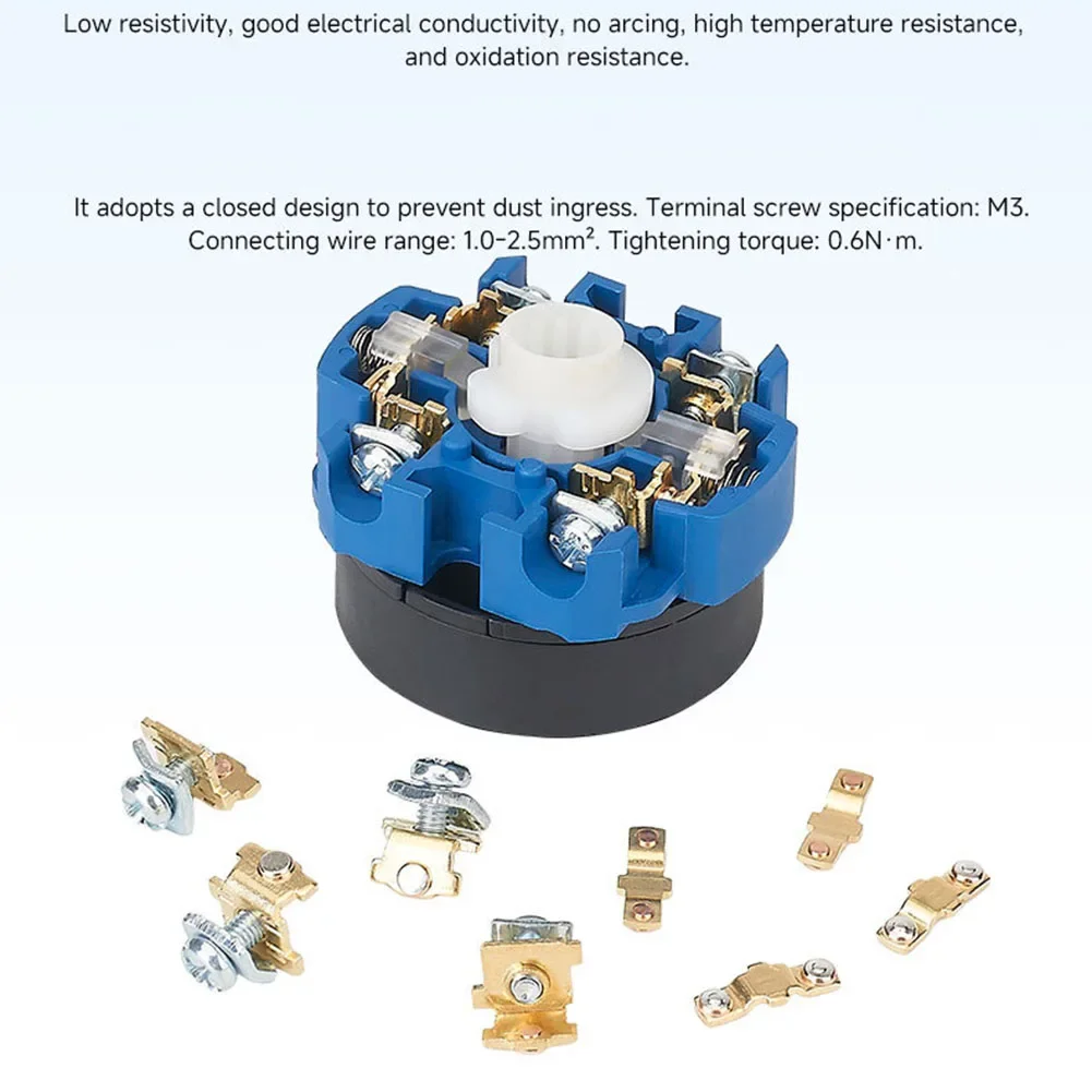 SZW26-20 20A Three-Position Changeover Switch With Key Lock And High-Conductivity Silver Alloy Contacts For Stable Performance
SZW26-20 20A Three-Position Changeover Switch With Key Lock And High-Conductivity Silver Alloy Contacts For Stable Performance