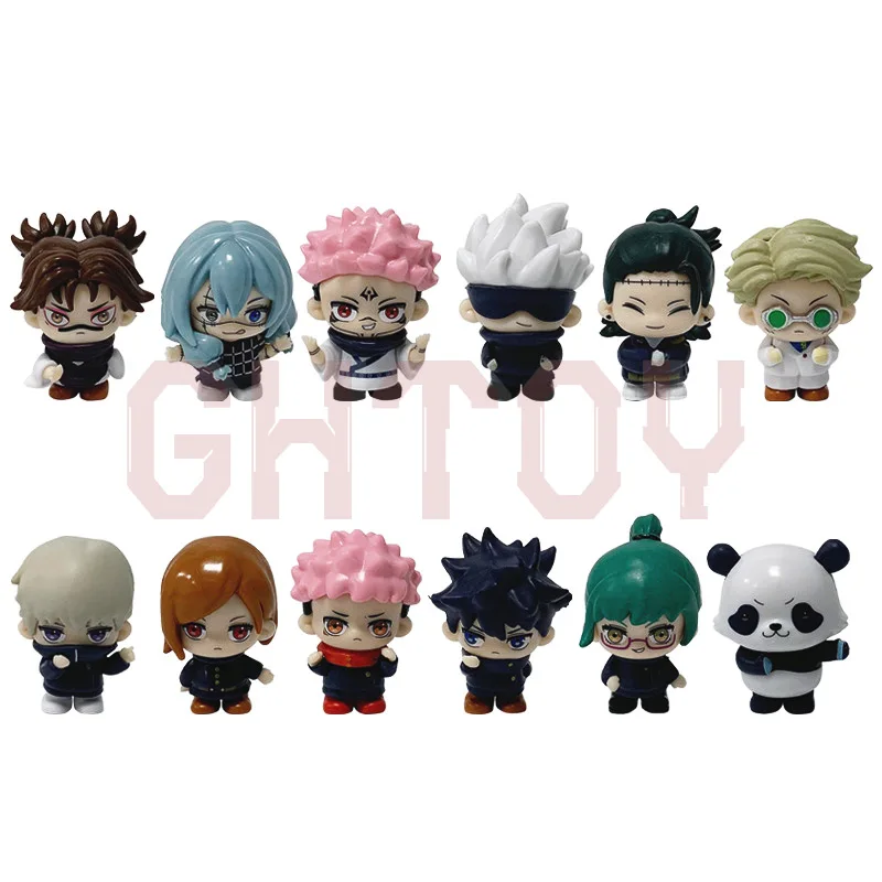 7cm/2.76in 6 Q-version Jujutsu Figurines of Toru Yuto Fukuroki Hikari Nozoe Satoru Gojo Gacha Models Ornaments Desktop Displays
7cm/2.76in 6 Q-version Jujutsu Figurines of Toru Yuto Fukuroki Hikari Nozoe Satoru Gojo Gacha Models Ornaments Desktop Displays