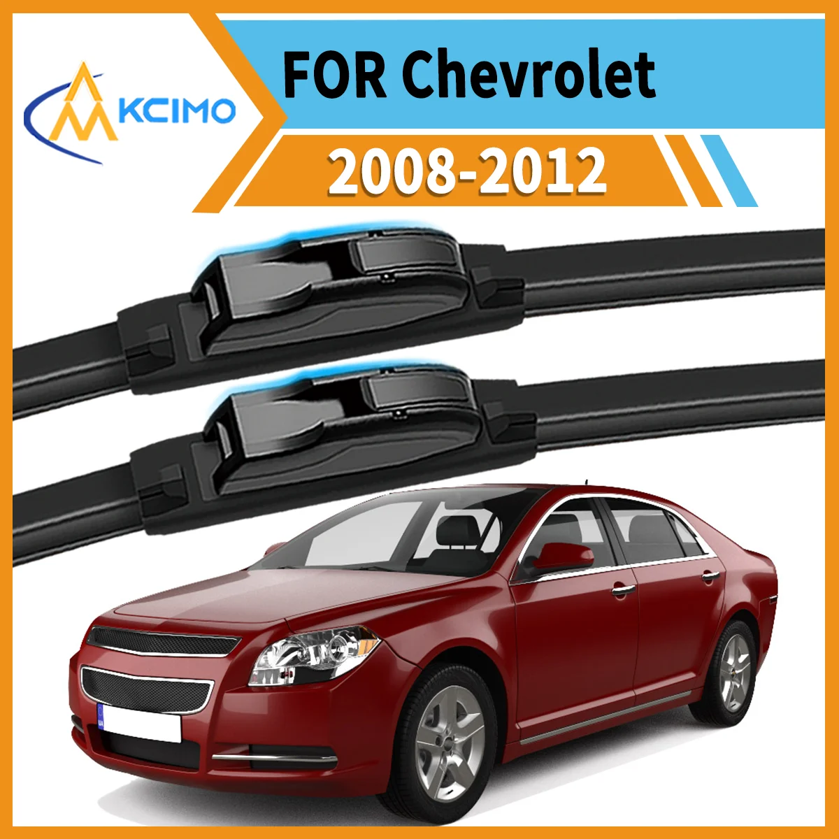 Crystal Clear Every Drive 2Pack Wiper Blades For Chevrolet Malibu 2008-2012 All-Season Performance Reduced Noise Enhanced Safety
Crystal Clear Every Drive 2Pack Wiper Blades For Chevrolet Malibu 2008-2012 All-Season Performance Reduced Noise Enhanced Safety