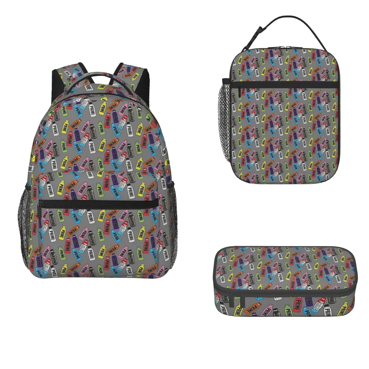 Prime Hydration Backpacks Boys Girls Bookbag Students School Bags Cartoon Kids Rucksack Lunch Bag Pen Bag Three-Piece Set
Prime Hydration Backpacks Boys Girls Bookbag Students School Bags Cartoon Kids Rucksack Lunch Bag Pen Bag Three-Piece Set
