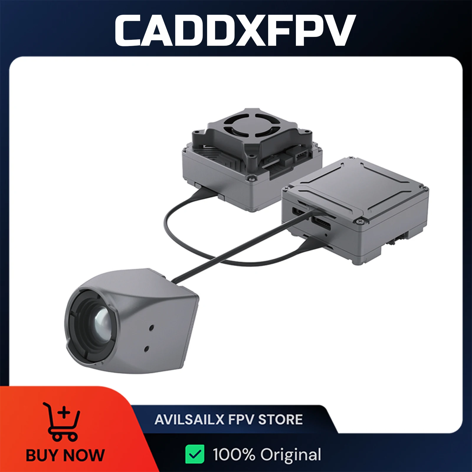 CADDXFPV Eclipse 009HD Тепловая камера Разрешение 2 Вт и 4 Вт 960*768 (Pixelpump) Аватар GT VTX и Аватар GT Pro VTX
CADDXFPV Eclipse 009HD Тепловая камера Разрешение 2 Вт и 4 Вт 960*768 (Pixelpump) Аватар GT VTX и Аватар GT Pro VTX