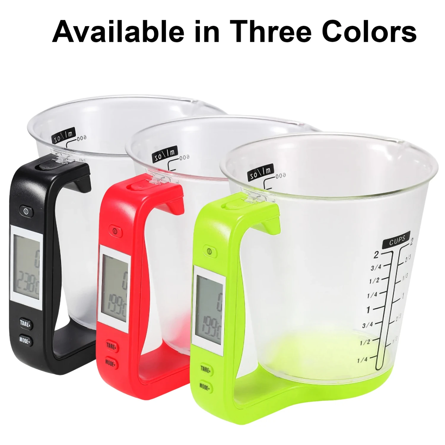 Kitchen Scales with LCD Display Digital Beaker Electronic Tool Hostweigh Measuring Cup Temperature Weight Measurement Cups
Kitchen Scales with LCD Display Digital Beaker Electronic Tool Hostweigh Measuring Cup Temperature Weight Measurement Cups