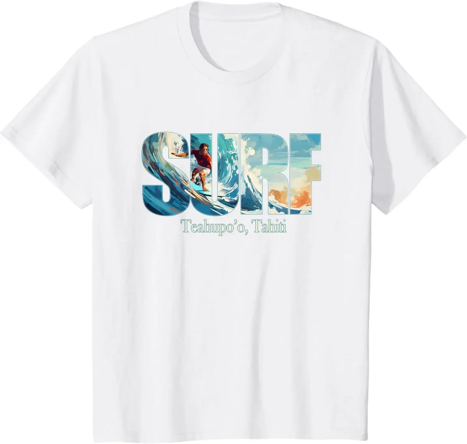 Teahupo'o Tahiti Beach Surfing T-Shirt for Men Women Holiday Travel Beach Sports Short Sleeve Oversized T Shirt redtube logo
Teahupo'o Tahiti Beach Surfing T-Shirt for Men Women Holiday Travel Beach Sports Short Sleeve Oversized T Shirt redtube logo