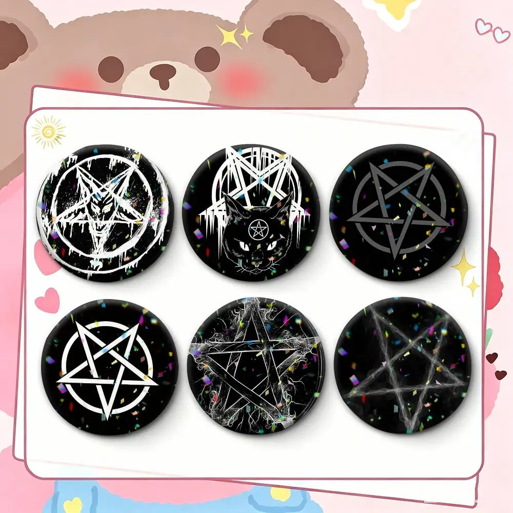COOL Dark Inverted P-Pentagram Badges Creative Tinplate Button PinsBrooch Badge Clothes Backpack
COOL Dark Inverted P-Pentagram Badges Creative Tinplate Button PinsBrooch Badge Clothes Backpack