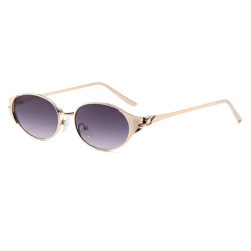 2026 New Retro Oval Metal Sunglasses for Men Women, Small Frame UV400 Sun Shades for Streetwear Travel
2026 New Retro Oval Metal Sunglasses for Men Women, Small Frame UV400 Sun Shades for Streetwear Travel