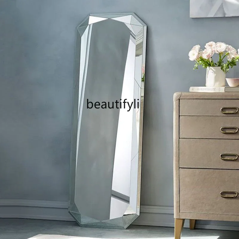 A13 Nordic creative art floor mirror, home real simple modern light luxury, living room fitting mirror
A13 Nordic creative art floor mirror, home real simple modern light luxury, living room fitting mirror