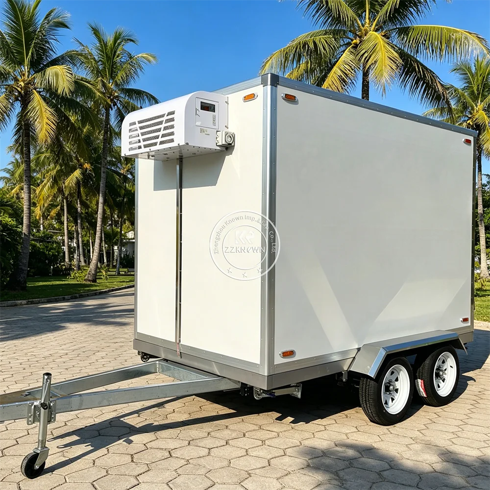 Advanced Refrigerated Truck Commercial Reefer Trailer Stable Cold Chain Freezer Van Large Capacity Cooling Transport Trailer
Advanced Refrigerated Truck Commercial Reefer Trailer Stable Cold Chain Freezer Van Large Capacity Cooling Transport Trailer