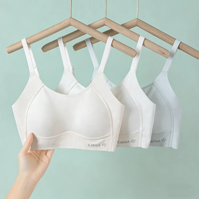 3pcs Girls Underwear Seamless Camisole Bra Teenage Development Non-wired Thin Top with Cups Push Up Bras for Girls Tank Top Bra
3pcs Girls Underwear Seamless Camisole Bra Teenage Development Non-wired Thin Top with Cups Push Up Bras for Girls Tank Top Bra