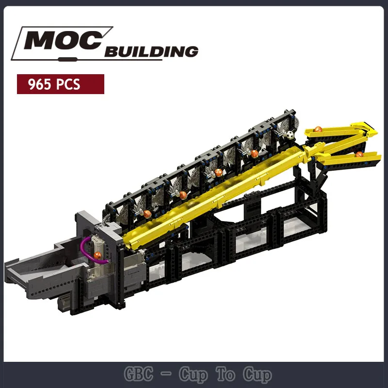 Sport Model Technology Bricks Moc Great Ball Contraption GBC Cup to Cup Toys DIY Assembly Building Blocks Gifts
Sport Model Technology Bricks Moc Great Ball Contraption GBC Cup to Cup Toys DIY Assembly Building Blocks Gifts