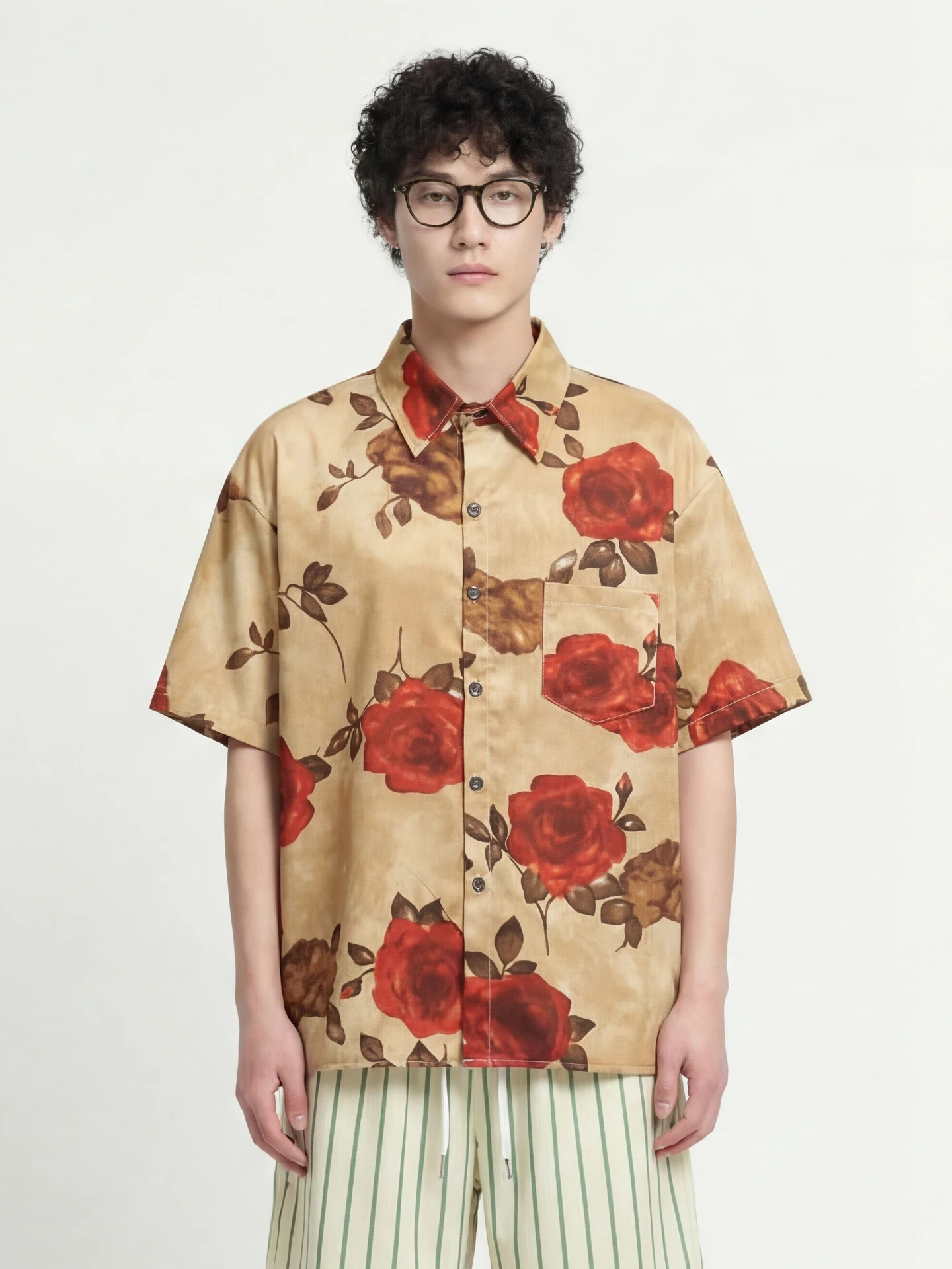 Loose ort Sve Floral irt for Men Casual Comfortable Breathable Polyester Spring Autumn Season ex Open Cardigan
Loose ort Sve Floral irt for Men Casual Comfortable Breathable Polyester Spring Autumn Season ex Open Cardigan