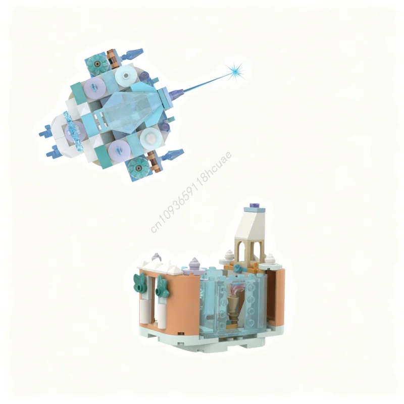 207pcs MOC Disneieny Frozen Space Adventures Model Building Blocks Construction Christmas Gifts Education Toys Brick Idea
207pcs MOC Disneieny Frozen Space Adventures Model Building Blocks Construction Christmas Gifts Education Toys Brick Idea