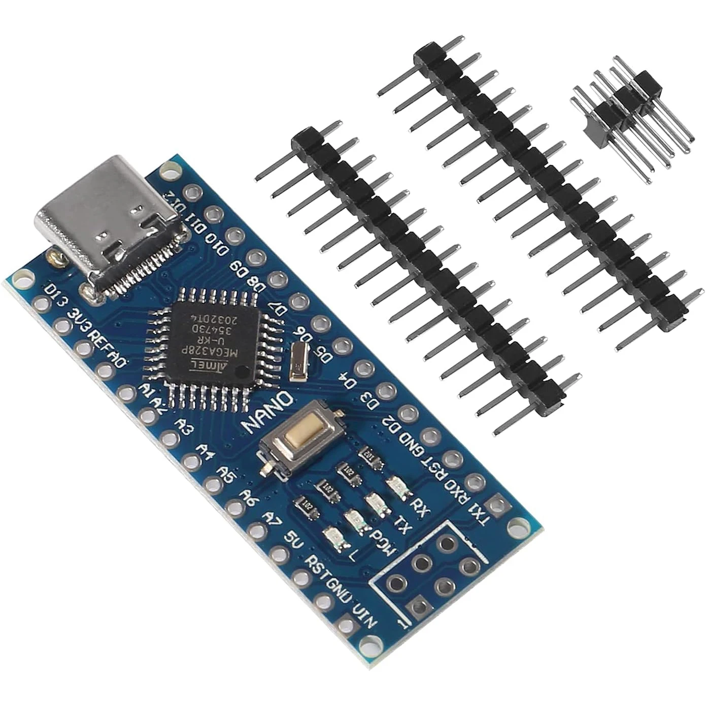 1-20PCS Type-C USB Nano 3.0 ATmega328P CH340 5V 16MHz Compatible with Arduino Nano CH340 USB Driver Nano V3.0 ATmega328
1-20PCS Type-C USB Nano 3.0 ATmega328P CH340 5V 16MHz Compatible with Arduino Nano CH340 USB Driver Nano V3.0 ATmega328