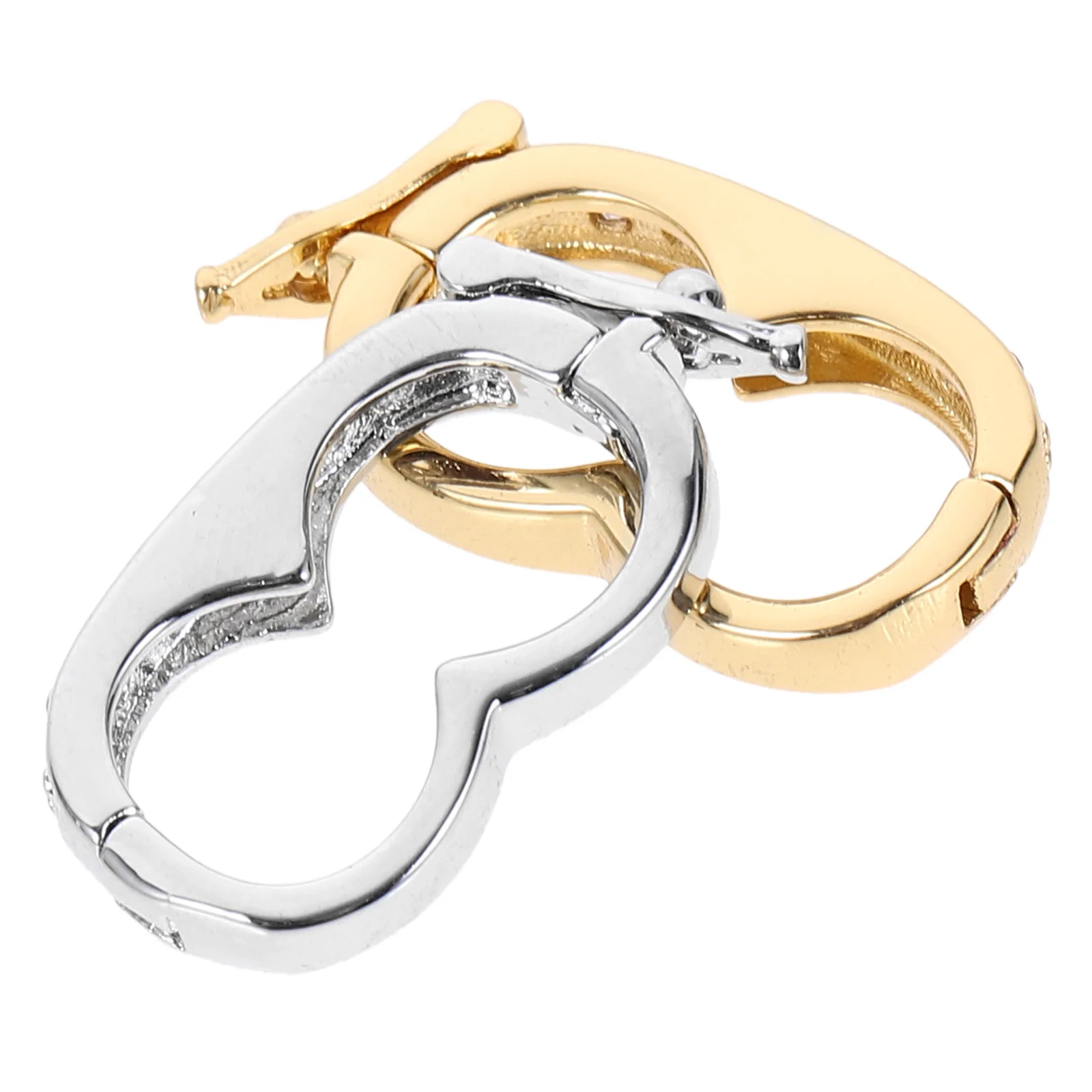 2 Pcs Bead Buckle Jewelry Clasp Pearl Enhancer Clasps for Necklaces Airtight Button Bracelet Copper Shortener Miss
2 Pcs Bead Buckle Jewelry Clasp Pearl Enhancer Clasps for Necklaces Airtight Button Bracelet Copper Shortener Miss