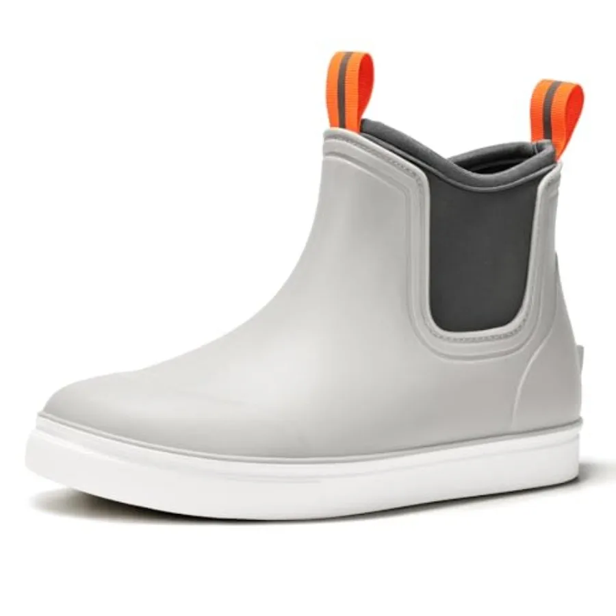 Women's Deck Boots Waterproof Ankle Rain Boots Outdoor Fishing Garden Boots for Women Anti-Slip Lightweight Comfortable Work Sh
Women's Deck Boots Waterproof Ankle Rain Boots Outdoor Fishing Garden Boots for Women Anti-Slip Lightweight Comfortable Work Sh