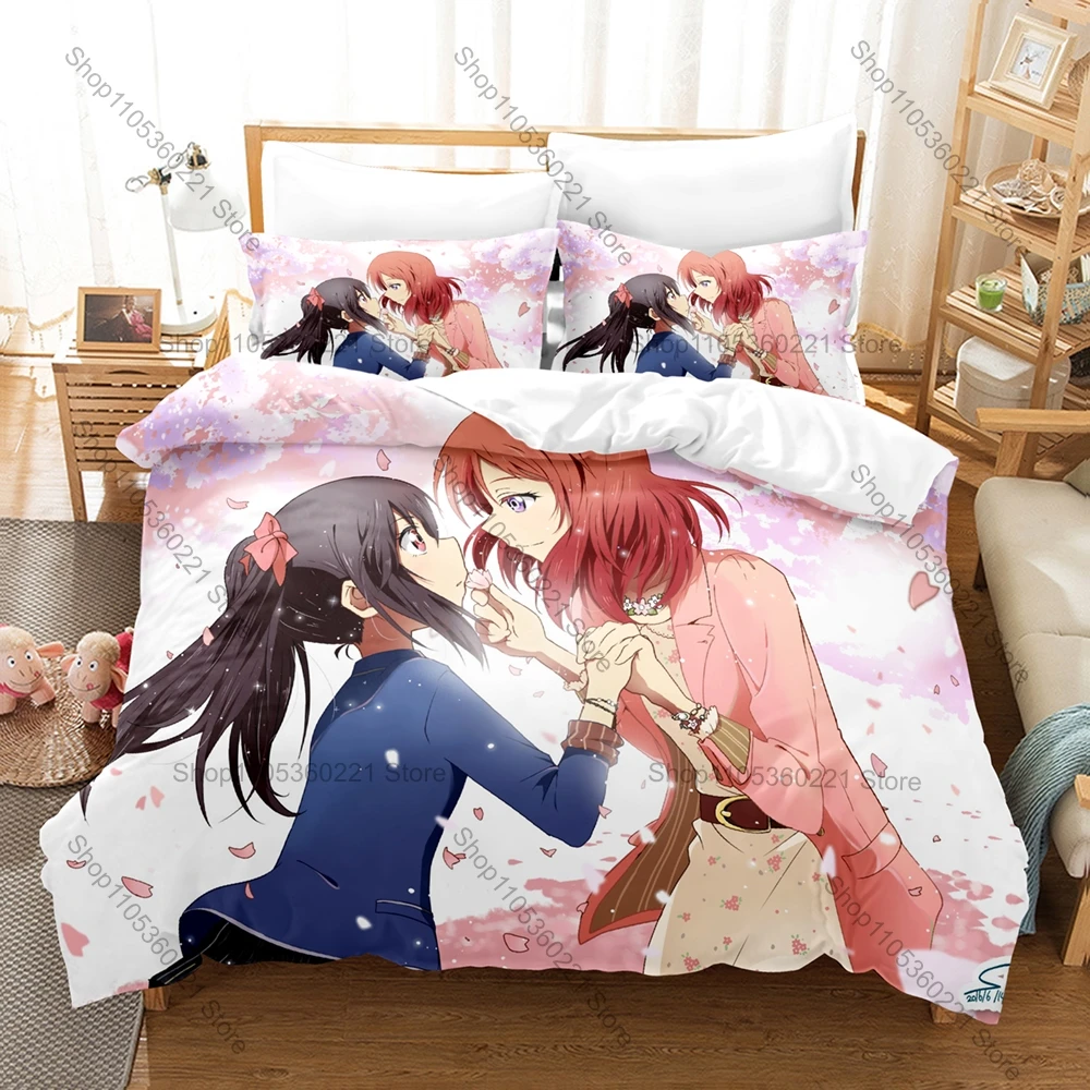 Classic School Idol Anime LoveLive μ's Yazawa Nico Pink Self-Proclaimed Cute Idol Bedding Set 1 Duvet Cover + 2 Pillowcases
Classic School Idol Anime LoveLive μ's Yazawa Nico Pink Self-Proclaimed Cute Idol Bedding Set 1 Duvet Cover + 2 Pillowcases