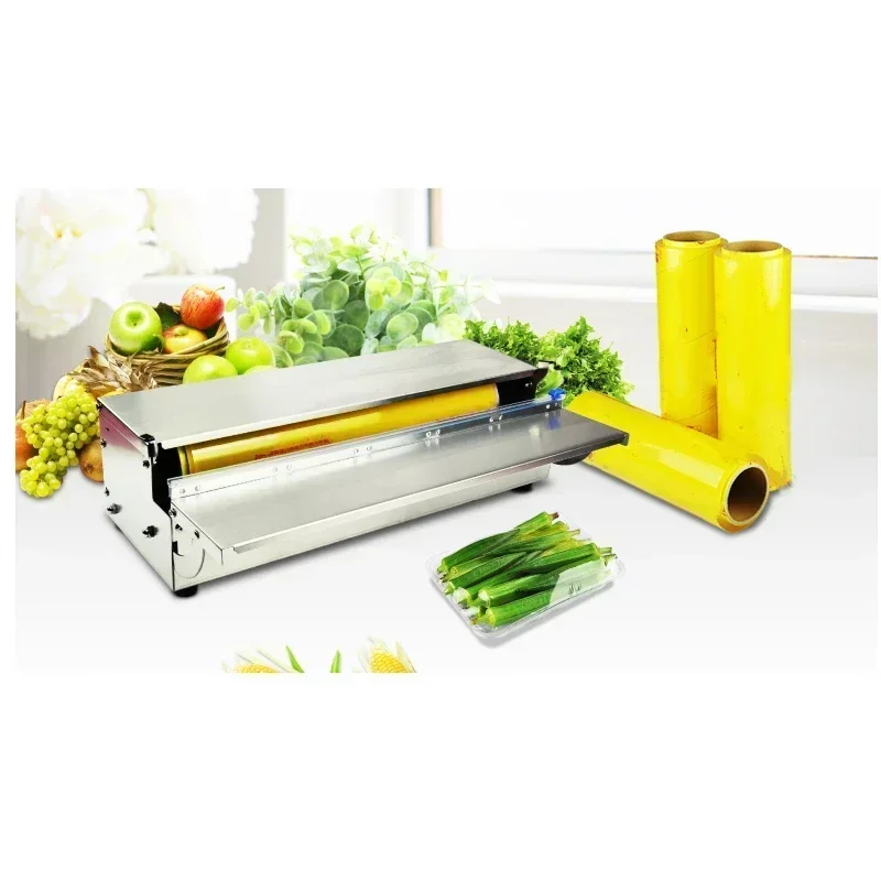 Настольная электрическая машина для упаковки пластиковой пленки в рулонах для супермаркетов, машина для запечатывания фруктовых упаковок, коммерческая машина для резки пластиковой пленки
Настольная электрическая машина для упаковки пластиковой пленки в рулонах для супермаркетов, машина для запечатывания фруктовых упаковок, коммерческая машина для резки пластиковой пленки