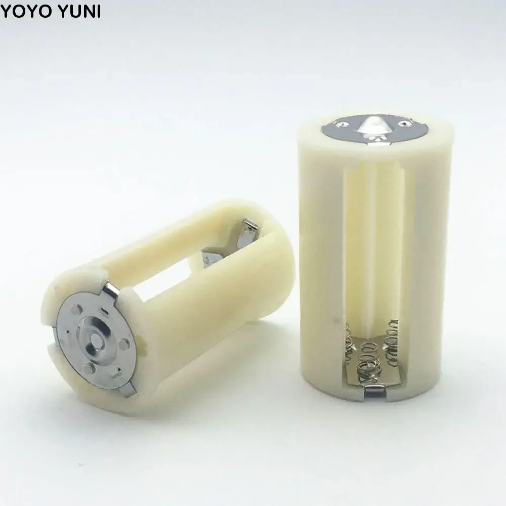 Batteries Box Conversion Tube 3pc AA To D Size Battery Converter Battery Switcher Battery Conversion Box Battery Adapter Case
Batteries Box Conversion Tube 3pc AA To D Size Battery Converter Battery Switcher Battery Conversion Box Battery Adapter Case