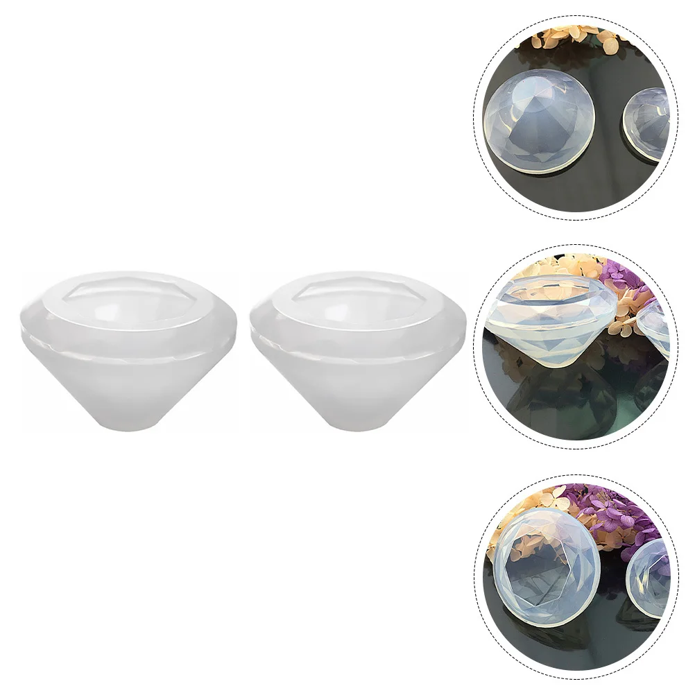 2Pcs Diamond Silicone Mold DIY Craft Casting Mold for Epoxy Resin Crystal Drop Handmade Desktop Ornaments Making
2Pcs Diamond Silicone Mold DIY Craft Casting Mold for Epoxy Resin Crystal Drop Handmade Desktop Ornaments Making