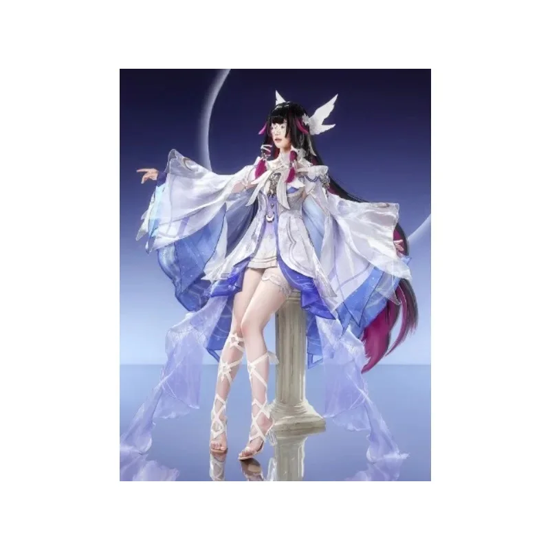 Euro 7 Cos Genshin Impact Moon Maiden Columbina Cosplay Game Costume Suitable for Dances Parties Goddess Outfits Ae 【【【2
Euro 7 Cos Genshin Impact Moon Maiden Columbina Cosplay Game Costume Suitable for Dances Parties Goddess Outfits Ae 【【【2