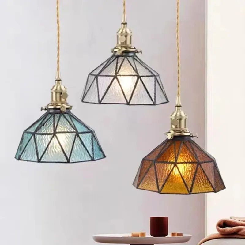 Винтажный подвесной светильник E27, медный светильник, балкон, коридор, столовая, стеклянный подвесной светильник 110-260 В, подвесные светильники для кухни
Винтажный подвесной светильник E27, медный светильник, балкон, коридор, столовая, стеклянный подвесной светильник 110-260 В, подвесные светильники для кухни