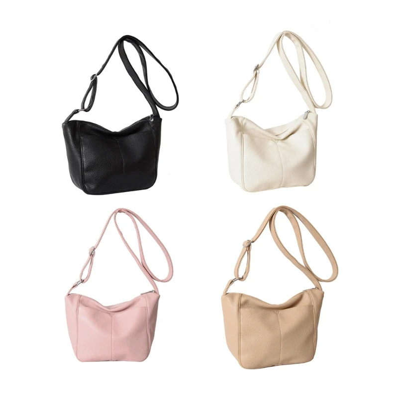 FashionBag Shoulder Bags Lady Purse for Women Girl Solid Color Dumpling Bags E74B
FashionBag Shoulder Bags Lady Purse for Women Girl Solid Color Dumpling Bags E74B