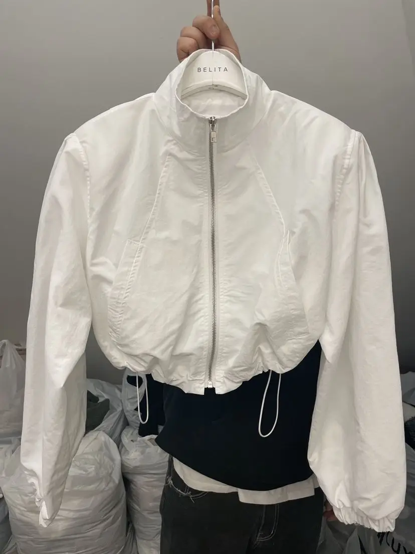 Korean Style Quick Dry Hiking Jacket Stand Collar Drawstring Zipper Long Sleeve Outdoor Sun-Protective Short Sports Coat Female
Korean Style Quick Dry Hiking Jacket Stand Collar Drawstring Zipper Long Sleeve Outdoor Sun-Protective Short Sports Coat Female