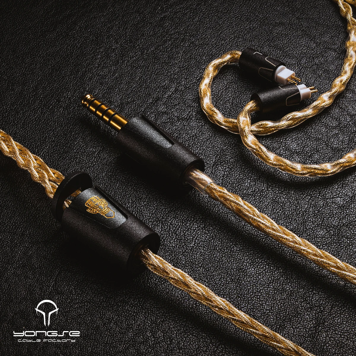 Кабель Yongse Dracarys, 12-летняя юбилейная версия, из чистого серебра с золотой фольгой, улучшенный кабель для наушников
Кабель Yongse Dracarys, 12-летняя юбилейная версия, из чистого серебра с золотой фольгой, улучшенный кабель для наушников