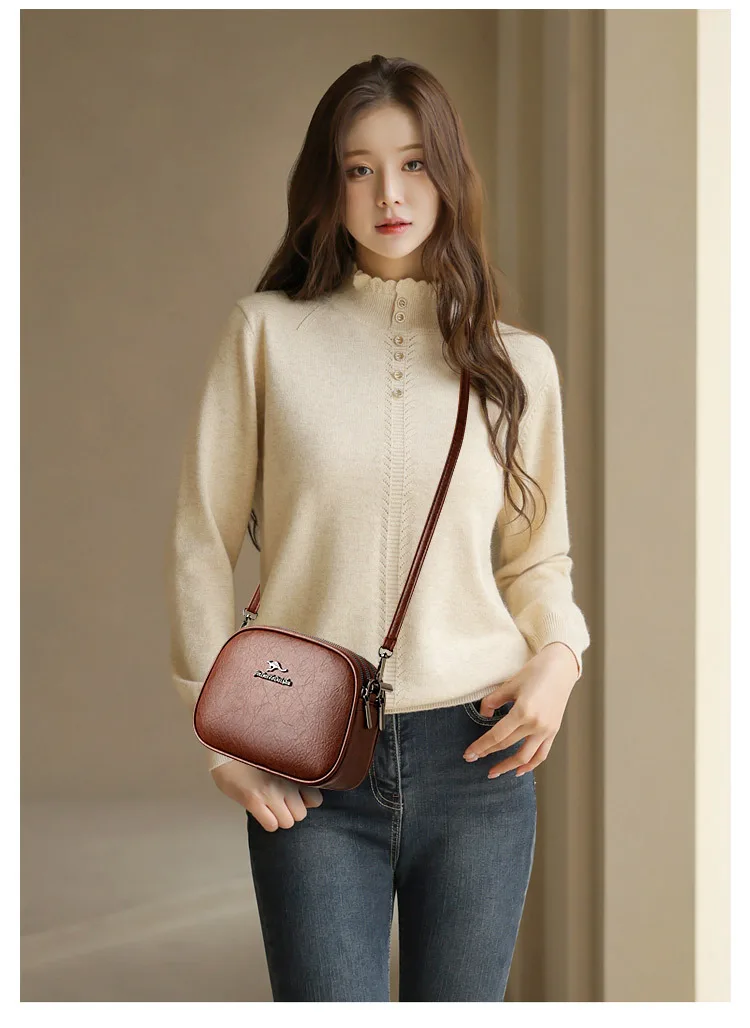 Stylish Retro Women's Messenger Bag - Lightweight, Versatile Shoulder Bag with a Simple Foreign Vibe for Outings
Stylish Retro Women's Messenger Bag - Lightweight, Versatile Shoulder Bag with a Simple Foreign Vibe for Outings