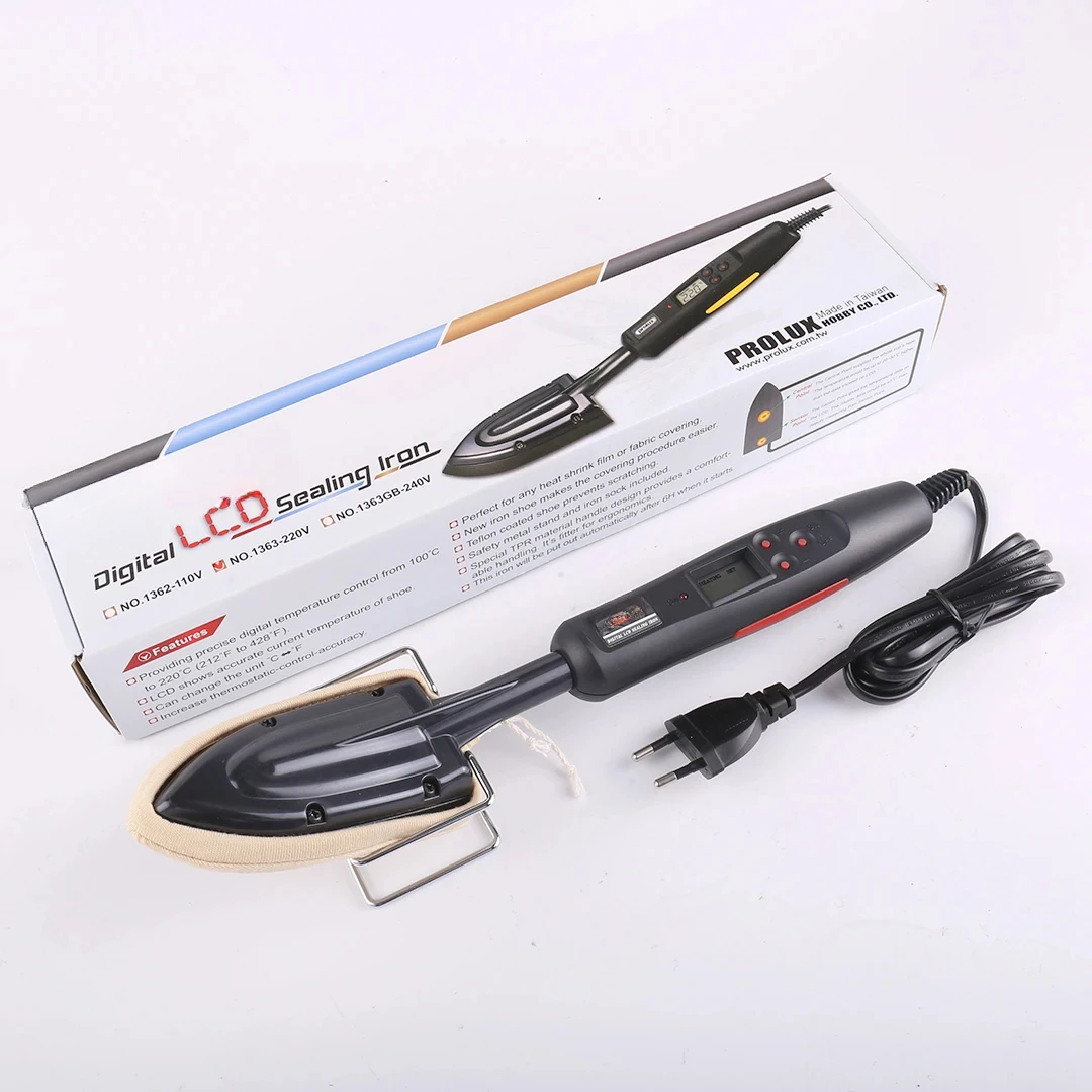 PX1363 PX1367 TFT Digital Color LCD Display Temperature Adjustable Sealing Iron For RC Airplane Fixwing Model
PX1363 PX1367 TFT Digital Color LCD Display Temperature Adjustable Sealing Iron For RC Airplane Fixwing Model