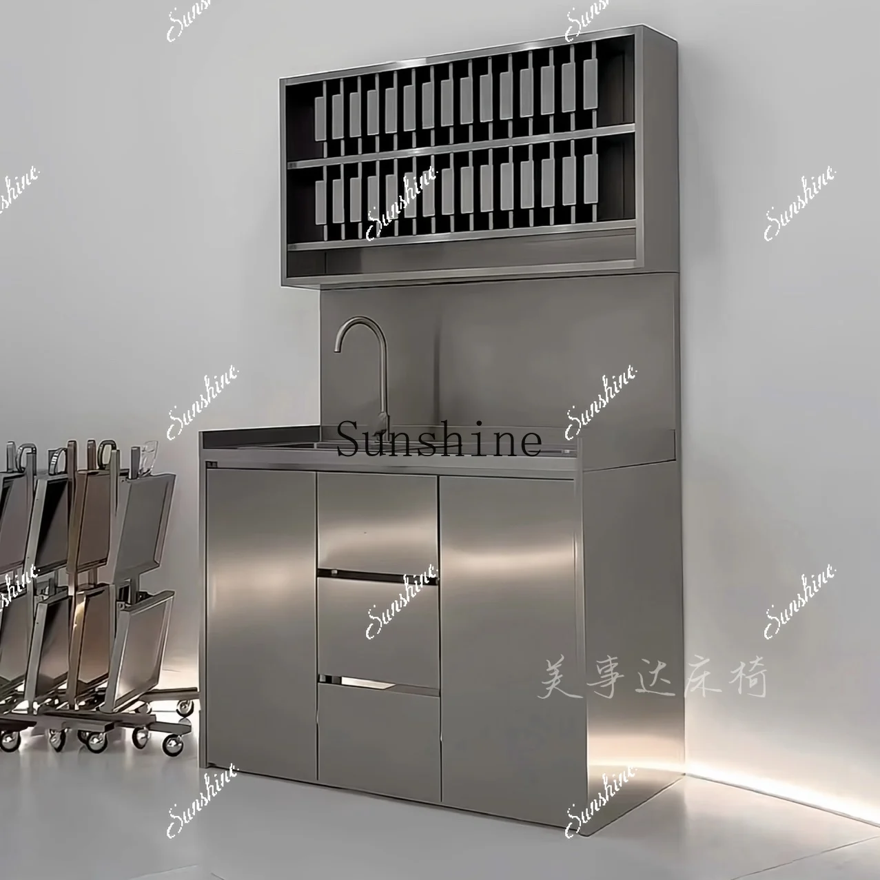 Stainless Steel Hair Salon Tool Cabinet Barber Shop Perm and Dyeing Rack Dyeing Cream Cabinet Storage Display TF
Stainless Steel Hair Salon Tool Cabinet Barber Shop Perm and Dyeing Rack Dyeing Cream Cabinet Storage Display TF