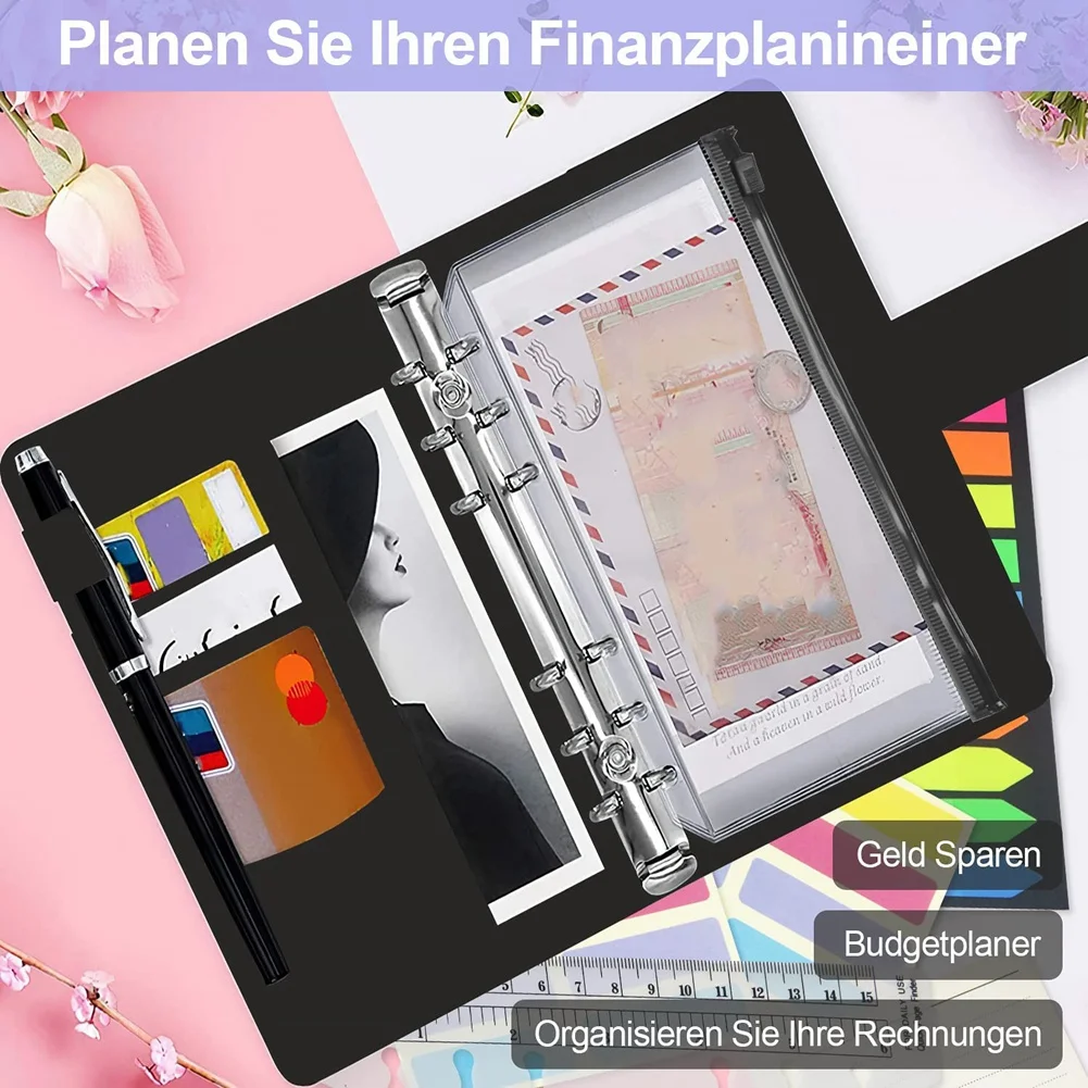 A6 Budget Binder,A6 Money Organizer for Cash, Budget Binder with Cash Envelopes, Budget Envelopes Organizer for Money C
A6 Budget Binder,A6 Money Organizer for Cash, Budget Binder with Cash Envelopes, Budget Envelopes Organizer for Money C