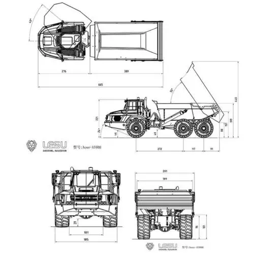 1/16 LESU AT60H Металлический гидравлический RC шарнирный грузовик 6*6 Насос ESC Цилиндр клапана TH16973-SMT9
1/16 LESU AT60H Металлический гидравлический RC шарнирный грузовик 6*6 Насос ESC Цилиндр клапана TH16973-SMT9
