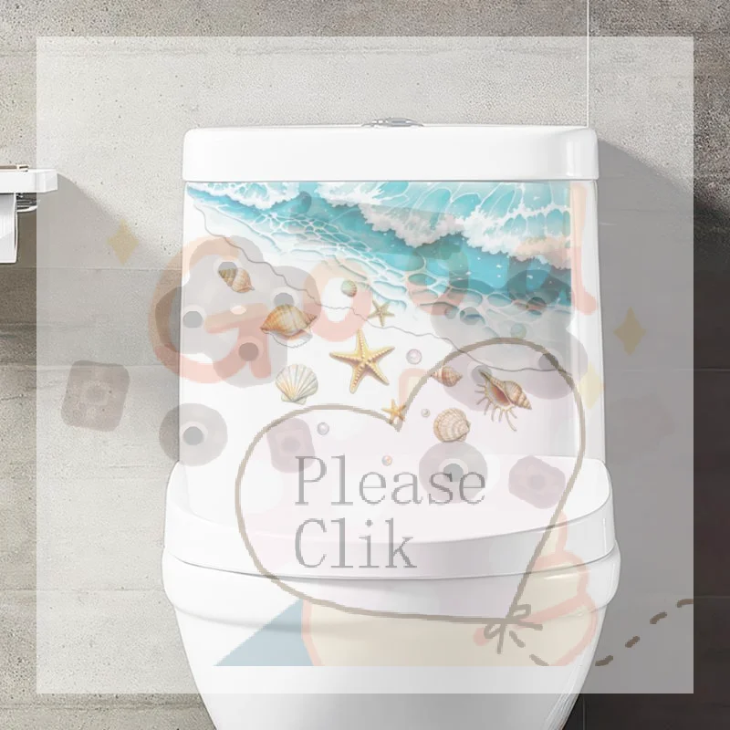 【HG】Ocean Themed Toilet Sticker Waterproof Self Adhesive Seashell Starfish Wave Design For Bathroom Home Decor
【HG】Ocean Themed Toilet Sticker Waterproof Self Adhesive Seashell Starfish Wave Design For Bathroom Home Decor