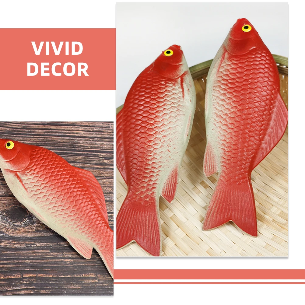 4 Pcs Artificial Fish Toys Fake Aquarium Tank Decorations Model Models Watermelon Small Sea
4 Pcs Artificial Fish Toys Fake Aquarium Tank Decorations Model Models Watermelon Small Sea