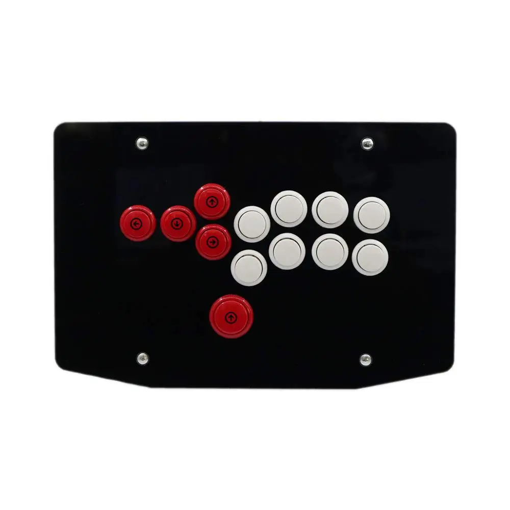 Контроллер для борьбы со всеми кнопками, стиль Hitbox, аркадный джойстик для ПК, USB, паровой
Контроллер для борьбы со всеми кнопками, стиль Hitbox, аркадный джойстик для ПК, USB, паровой