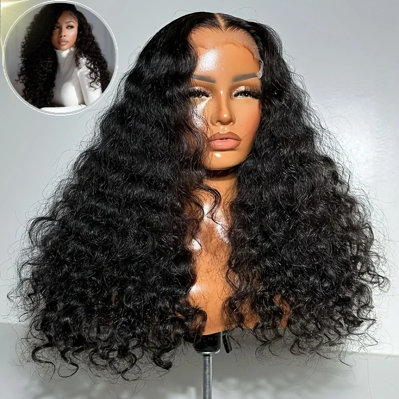 13x6 HD Lace Frontal Deep Wave Curly Human Hair Wig Wear and Go Glueless Human Hair Wig Ready to Wear 5x5 HD Lace Closure Wig
13x6 HD Lace Frontal Deep Wave Curly Human Hair Wig Wear and Go Glueless Human Hair Wig Ready to Wear 5x5 HD Lace Closure Wig