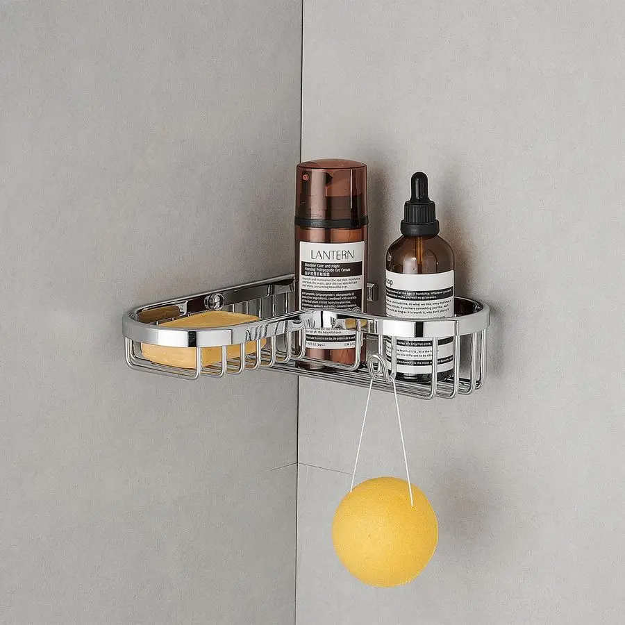 Корзина-органайзер для душа, угловая мыльница, полка-корзина из цельной латунной проволоки для душа, настенный держатель для мыла в ванную комнату, полированная латунь
Корзина-органайзер для душа, угловая мыльница, полка-корзина из цельной латунной проволоки для душа, настенный держатель для мыла в ванную комнату, полированная латунь