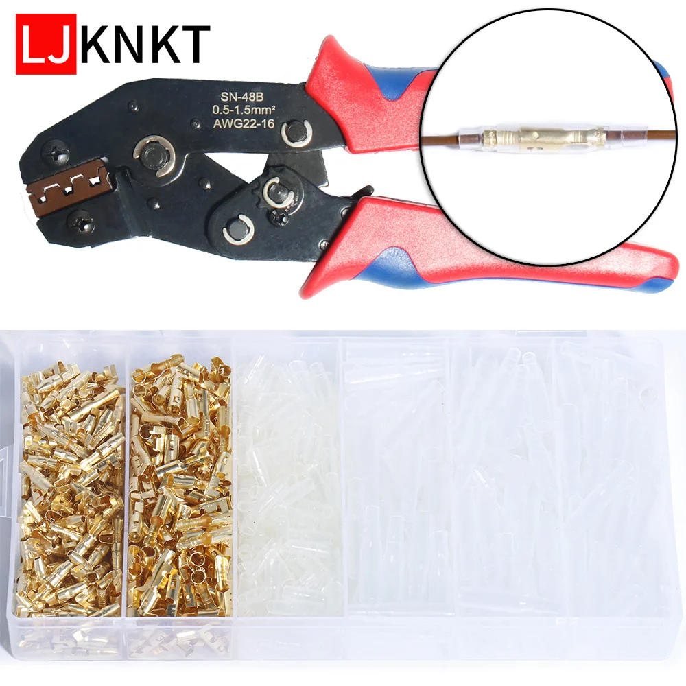 Bullet Terminals Car Auto Crimping Electrical Wire Connectors Socket Electrical plug Cold pressing line pliers Hand Tools
Bullet Terminals Car Auto Crimping Electrical Wire Connectors Socket Electrical plug Cold pressing line pliers Hand Tools