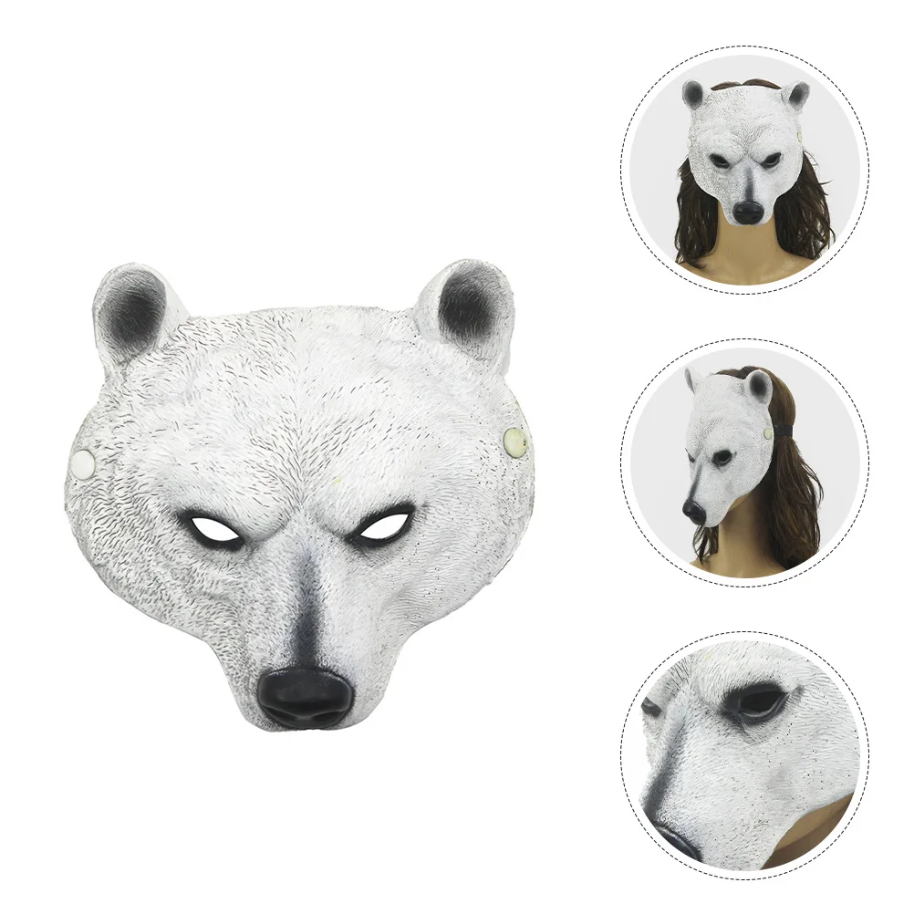 Polar Bear Animal Face Mask Realistic Comfortable PU Material for Halloween Carnival Cosplay Party Mask for Adults
Polar Bear Animal Face Mask Realistic Comfortable PU Material for Halloween Carnival Cosplay Party Mask for Adults