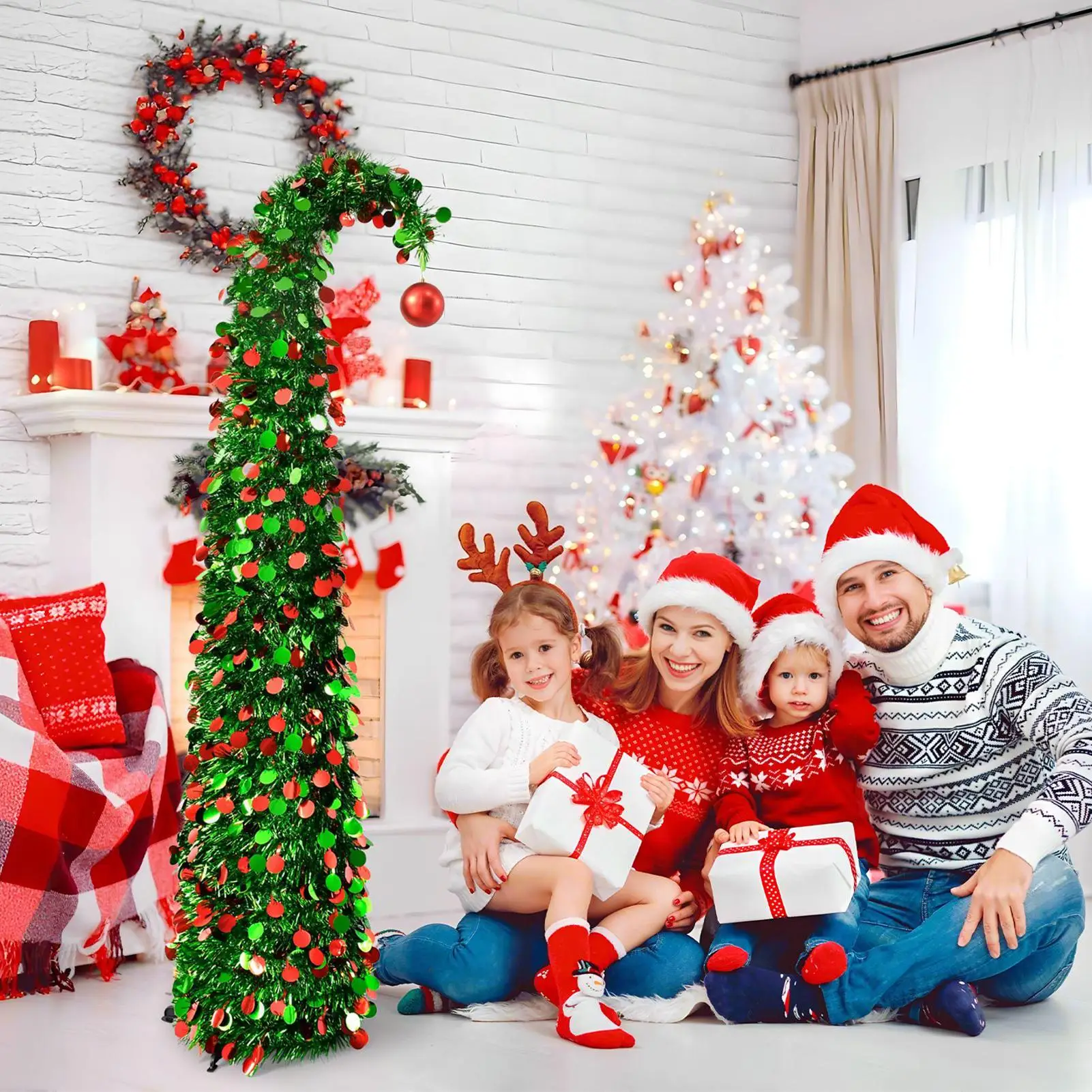 Artificial Christmas Tree Retractable Home Decor Spiral Tree Christmas Decorations With Ball For Party Indoor Outdoor Bedroom
Artificial Christmas Tree Retractable Home Decor Spiral Tree Christmas Decorations With Ball For Party Indoor Outdoor Bedroom