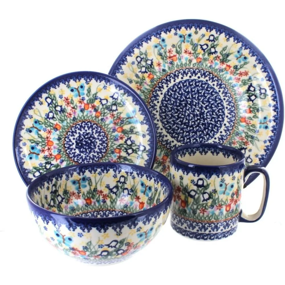 Польская керамика — 4-компонентная установка места Blue Garden of Eden — сервис для установки места на 1-1 год — отлично подходит для ежедневной столовой
Польская керамика — 4-компонентная установка места Blue Garden of Eden — сервис для установки места на 1-1 год — отлично подходит для ежедневной столовой