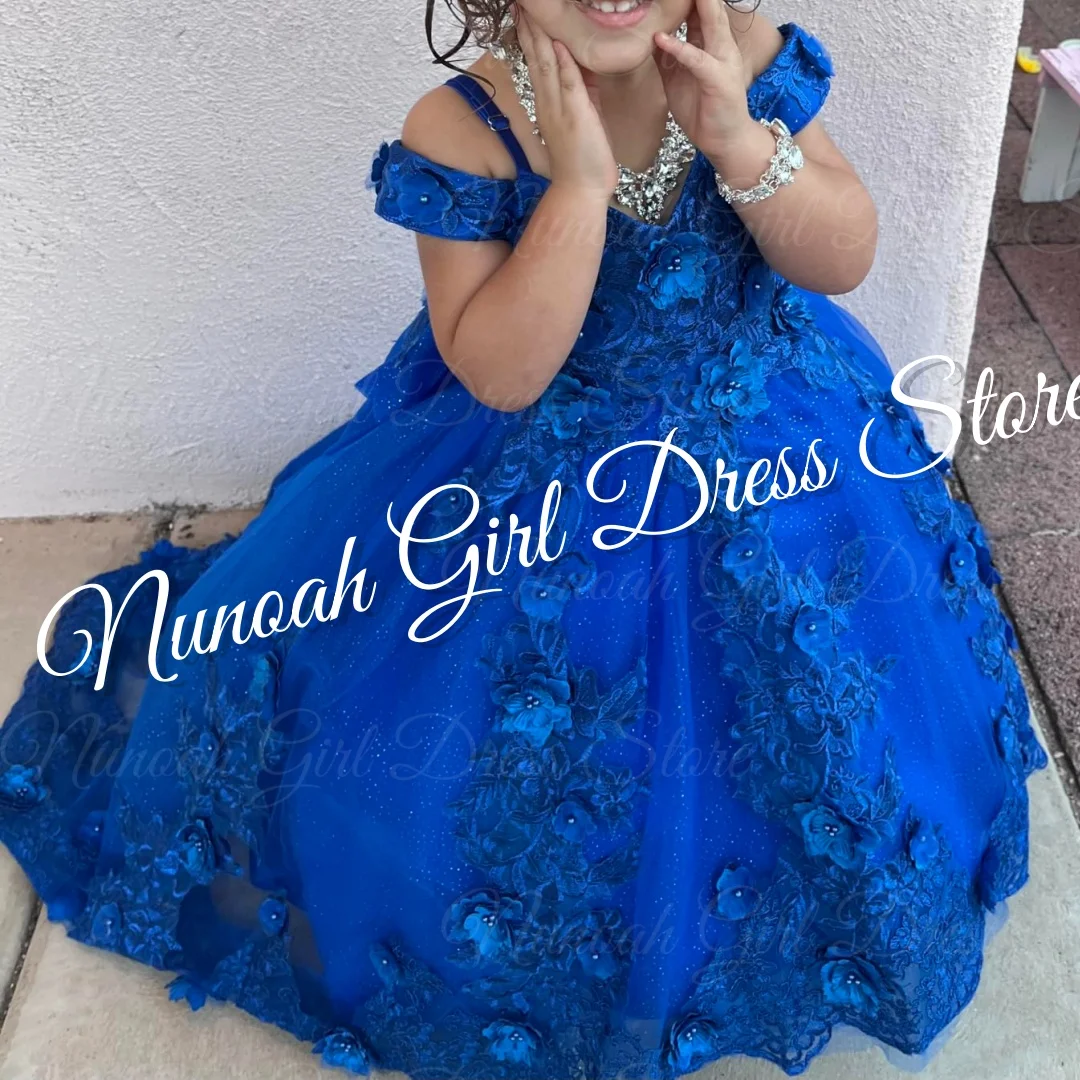 Royal Blue Flower Girl Dresses for Wedding with Royal Lace Appliques Girls Kids Birthday Party Communion Party Gowns Customized
Royal Blue Flower Girl Dresses for Wedding with Royal Lace Appliques Girls Kids Birthday Party Communion Party Gowns Customized