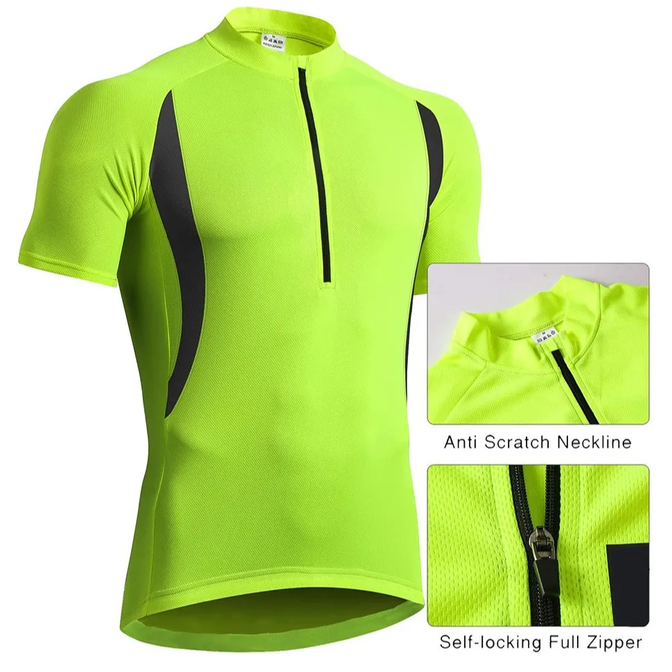 Outdoor Men Cycling Jersey Classic Black Cycling Racing Tops Short Sleeve Cyclist Clothes Shirt Maillot Summer Bicycle Bike Wear
Outdoor Men Cycling Jersey Classic Black Cycling Racing Tops Short Sleeve Cyclist Clothes Shirt Maillot Summer Bicycle Bike Wear