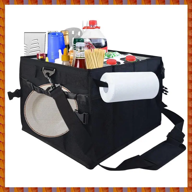 DIDI Grill Picnic Bag Organizer With Paper Towel Holder BBQ Bag For Keep Grilling Spices Tool For Outdoor Camping Travel Car
DIDI Grill Picnic Bag Organizer With Paper Towel Holder BBQ Bag For Keep Grilling Spices Tool For Outdoor Camping Travel Car