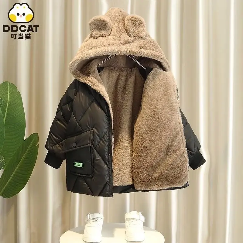 Winter jacket for Boys Girls Medium Length Down Jacket Thickened Hooded Coat Big Childrens Kids Jacket winter kids parkas
Winter jacket for Boys Girls Medium Length Down Jacket Thickened Hooded Coat Big Childrens Kids Jacket winter kids parkas